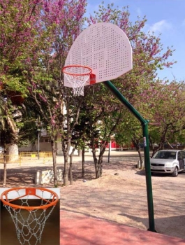 JUEGO DE CANASTAS ANTIVANDÁLICAS DE MINI-BASKET