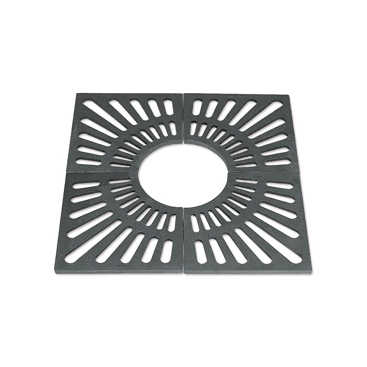 Alcorque cuadrado en fundicion de 1200×1200 mm