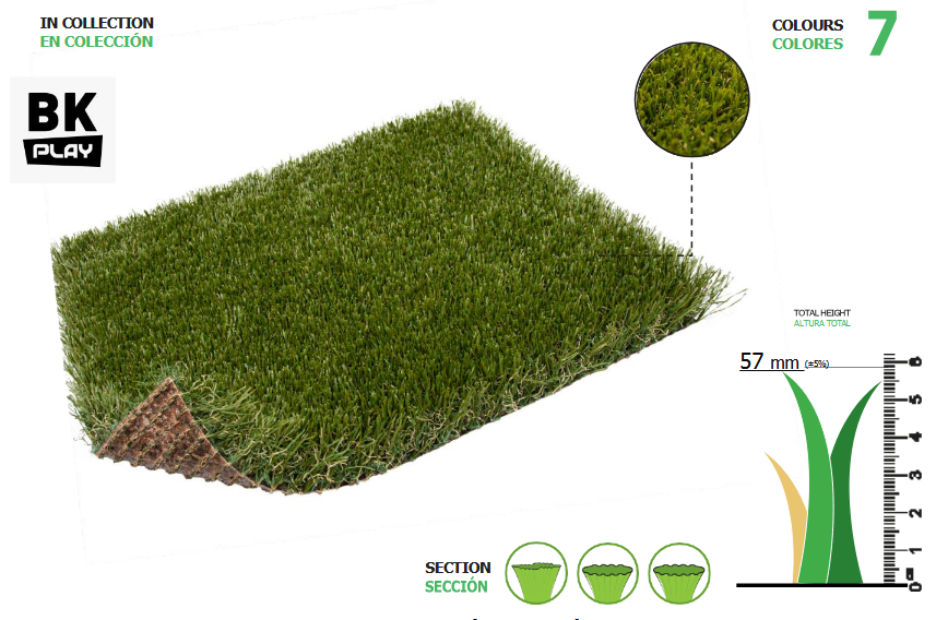 TURFGRASS CEYLON 55